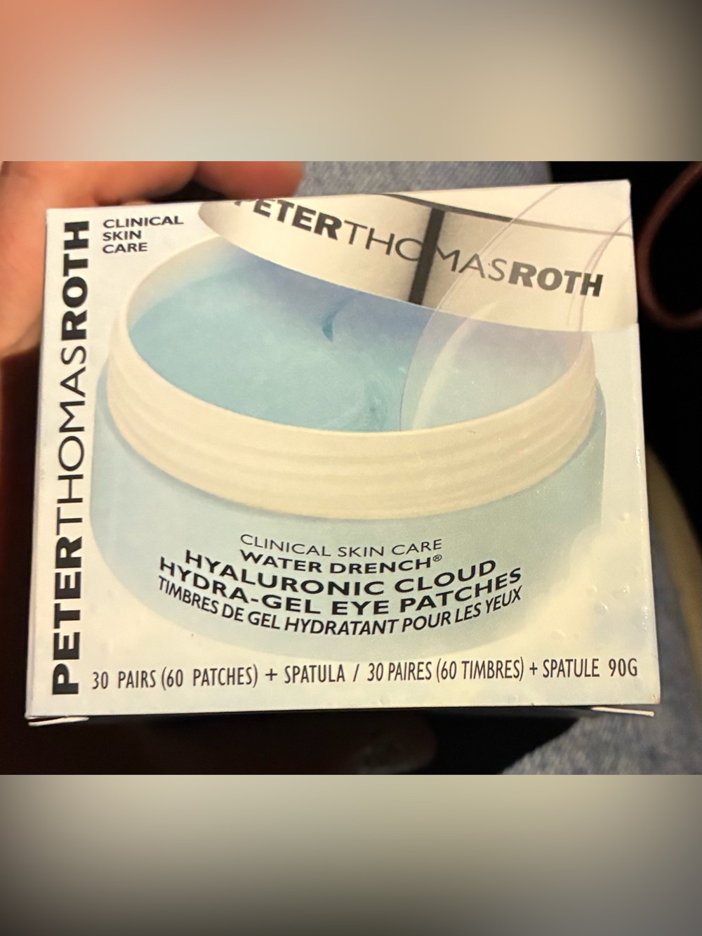 Peter Thomas Roth Water Drench Hydra-Gel Eye Patches 30 Pairs New Sealed